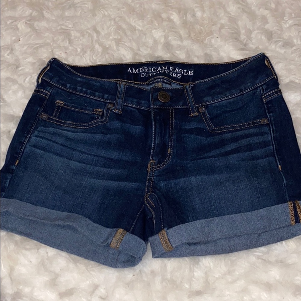 american eagle jean shorts